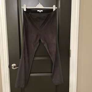 Etcetera E3 stretch pants suede in front size 6